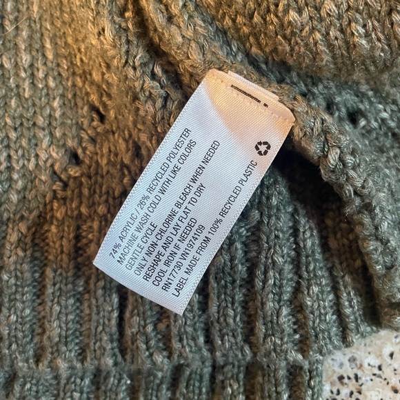 Knox Rose Women's Olive long cardigan, like-new, XXL, comfortable & warm - Picture 3 of 7